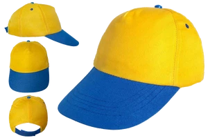 Bereket Kappe Gelb Blau
