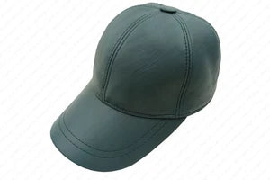 Casquettes en cuir - Vert menthe - Deri1006